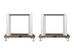 LEAK SPEAKER STANDS (PAIR) - 2