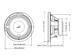 SUBWOOFER MIT DOPPELSPULE (4 Ω) 10