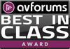 AVForums Best In Class Award