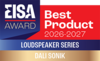 EISA Award 2026-2027 SONIK