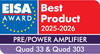 EISA Award 2025-2026 QUAD 33 & QUAD 303