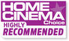 Home Cinema Choice Highly Recommended Award