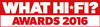 What Hi-Fi Awards 2016