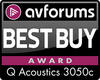 AVForums Best Buy Award Q Acoustics 3050c