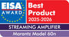 EISA Award 2025-2026 MODEL 60n